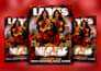 custom party flyer design for instagram and print ready editable canva template